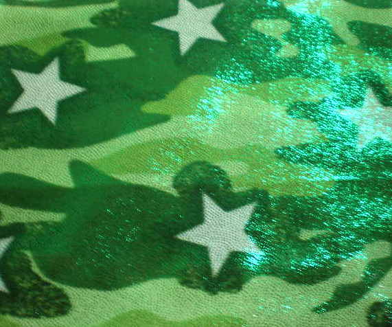 11.Green-White Star